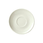 Thumbnail image #1 for Winco BSC-45RE-AW Porcelain Saucer, 4.5-Inch Round, Rolled Edge, American White Case of 3 Dozen