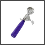 Thumbnail image #1 for Thunder Group SLDS040 3/4 oz #40 Stainless Steel Disher with Thumb Press and Orchid Plastic Handle Case of 36