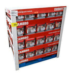 Thumbnail image #1 for Cambro 8SFSPPRP2PL190 8 qt Translucent Square Plastic Food Storage Container and Lid Combo Case of 80