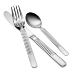 Thumbnail image #2 for 1880 Hospitality Athena by Oneida® B986FDNF Dinner Fork, 7-1/4", Greek Style Handle, 18/0 Stainless Steel Pack of 3 Dozen