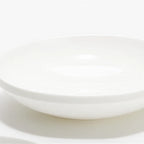 Thumbnail image #1 for Kadra Kitchenware Vikko VK-00486 Shallow White Bone China Bowl, 8.5", Stackable Case of 12