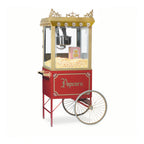 Thumbnail image #2 for Gold Medal Products 3118PC Popcorn Cart, Red, 2 Wheels, Storage Compartment