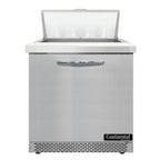 Thumbnail image #1 for Continental Refrigerator Designer Line D32N8-FB 32-Inch Sandwich Prep Refrigerator, Front-Breathing, 1-Door, 8-Pan