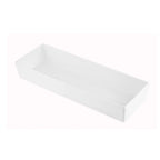 Thumbnail image #1 for TableCraft Products CW5008GY Coated Cast Aluminum Bowl, Half Size Long, 5 qt., 3 in. Deep, Gray