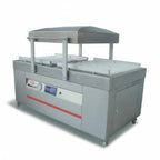 Thumbnail image #1 for Alfa International ULTRAVAC 880 Double-Chamber Floor-Model Vacuum Packaging Machine, (2) 34.5-Inch Seal Bars per Chamber, Stainless Steel