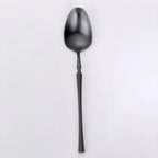 Thumbnail image #1 for Kadra Kitchenware Vikko Dine VF-TS30-IB Demitasse Tea Spoon, Brushed Black 18/10 Stainless Steel Case of 12