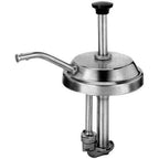 Thumbnail image #1 for AllPoints Foodservice Parts & Supplies Server 263779 Syrup/Topping Pump, 1 oz Stroke, Fits #10 Can, Stainless Steel