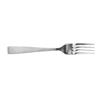 Thumbnail image #1 for International Tableware Cora CO-221 Dinner Fork, 7-1/2" Long, 18/0 Stainless Steel, Brushed Satin Finish Pack of 1 Dozen