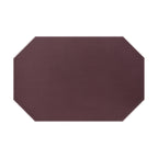 Thumbnail image #1 for Risch Iridescent TABLEMATOCT-IRI 17X11 Octagonal Faux-Leather Hardboard Table Mat, 17 x 11 in Case of 25
