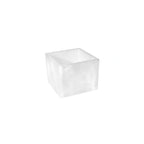 Thumbnail image #1 for Steelite International Kenny Mack KMK2533SH 4" Cube Buffet Riser/Box, Smooth White Resin
