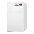 Thumbnail image #1 for Summit Commercial MOMCUBE™ CP34WMC Compact One-Section Breast Milk Refrigerator-Freezer, 3.2 cu. ft., 19"W, Rear-Mount