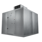 Thumbnail image #1 for AmeriKooler Quick Ship QF101082**FBRF-455A Indoor Quick Ship Walk-in Freezer, 9'-9 3/4" x 9'-9 1/4" x 8'-2.25" H,With Aluminum Floor, 4” thick AK