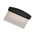 Thumbnail image #1 for Browne USA Foodservice 574268 Dough Scraper, 4" x 6", Stainless Steel Blade, Plastic Handle