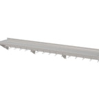 Thumbnail image #1 for ATSMFG MET MET-WSP-1596 ATS MFG Wall-Mounted Stainless Steel Shelf with Pot Rack, 96"W x 15"D, 16 Hooks