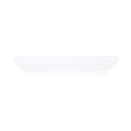 Thumbnail image #2 for G.E.T. Pappasan - EGS M85145-NW Rectangular Melamine Platter, White, 14-1/2 x 8-1/2 x 2-3/4 in. Case of 3