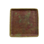 Thumbnail image #1 for G.E.T. cheforward 20031-CAI Square Melamine Plate, 8" x 8", Clay Azul Iris Case of 24