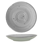 Thumbnail image #1 for International Tableware Rotana RT-2-ST Ceramic Round Saucer, 6-1/2" Diameter, Microwave and Dishwasher Safe Case of 3 Dozen