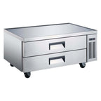 Thumbnail image #1 for USR Brands Coldline CB48 48-inch Refrigerated Chef Base with 2 Drawers, Stainless Steel Top, 9.6 cu. ft.