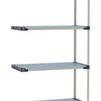 Thumbnail image #1 for Metro MetroMax 4 M4-1854G-86-A4 All-Polymer Add-On Shelving Unit, 4 Shelves, 18"D x 54"W x 86"H