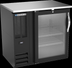Thumbnail image #2 for Beverage-Air 36-Inch Shallow-Depth Food-Rated Back Bar Refrigerator with Glass Door