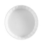 Thumbnail image #1 for CAC China Bakeware QCD-10 Porcelain Fluted Quiche Baking Dish, 42 oz., 10 in. Round x 1-1/2 in. H 1 Dozen