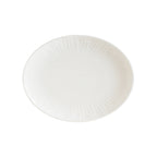Thumbnail image #1 for Global Tableware Collective Bonna, Strato BNSRO25OV Oval Porcelain Plate, 9.84" x 7.56" 1 Dozen