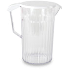 Thumbnail image #1 for Concasse MCJ1100 Polycarbonate Water Pitcher, 1.1 L, Clear, Without Graduation Case of 24