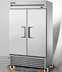 Thumbnail image #5 for True Two-Section Reach-In Freezer with Bottom-Mounted Self-Contained Refrigeration and Stainless Steel Doors