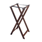 Thumbnail image #1 for G.E.T. TSW-103 . . Wood Tray Stand, 31-1/2" High, Mahogany Hardwood Case of 4