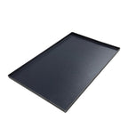 Thumbnail image #1 for Italiana FoodTech, Inc. BS-6040 Al Taglio Blue Steel Pizza Pan, 60 x 40 cm