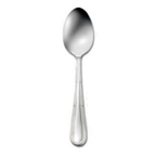 Thumbnail image #1 for 1880 Hospitality Becket by Oneida® 1336STBF Silver-Plated Table/Serving Spoon, 8", Linear Grooved Teardrop Handle Pack of 3 Dozen