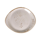 Thumbnail image #1 for Steelite International Steelite Performance, Craft White 11550521 Free-Form White Ceramic Plate, 10 x 8 1/8 x 1 in 1 Dozen