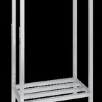 Thumbnail image #5 for Channel Manufacturing ED2048-2 2-Shelf Aluminum Tubular Dunnage Shelving, All-Welded, 48"W x 20"D x 64"H