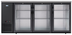 Thumbnail image #9 for Koolmore 72.8-Inch Three-Section Back Bar Refrigerator with 3 Glass Swing Doors, 18.3 Cu. Ft., Black Finish