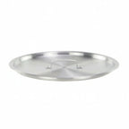 Thumbnail image #1 for Tuxton China Tuxware WAZB-104 Aluminum Round Pot and Pan Lid, 10.5-Inch Overall Size, Flat Handle