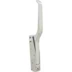 Thumbnail image #1 for AllPoints Foodservice Parts & Supplies 266331 Magnetic Catering Carrier Latch with Strike, 10-3/4-Inch Offset Handle and Cylinder Lock, Chrome-Plated