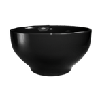 Thumbnail image #1 for International Tableware Cancun CA-43-B 16 oz Black Ceramic Footed Pasta Bowl, 5" Round Case of 2 Dozen