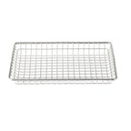 Thumbnail image #1 for TableCraft Products 10521 Rectangular Stainless Steel Wire Serving Basket, 9" x 7" x 1-1/8" Case of 12