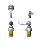 Thumbnail image #2 for T&S Brass Eterna 002711-40 Faucet Cartridge Assembly, Spring Check, Left-Hand Cold, Blue Index