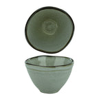 Thumbnail image #1 for International Tableware Luna LU-11-AS 3 oz Round Ash Stoneware Sauce Dish Case of 3 Dozen