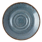 Thumbnail image #1 for Tableware Solutions USA Rustics by Continental 51RUS007-03 China Saucer, 5-3/4", Double-Well, Round, Blue Case of 24