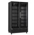 Thumbnail image #6 for KoolMore 2-Section Black Glass Door Merchandiser Refrigerator, Bottom-Mount Self-Contained
