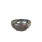 Thumbnail image #1 for Korin Inc Yamagasumi BWS-187 Round China Bowl, 6 oz, 4-3/20 in, Green and Gray Asymmetrical Pattern