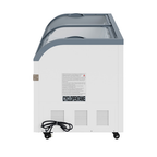 Thumbnail image #7 for Koolmore KM-ISCF-58MD 14 Cu. Ft. Manual Defrost Island Chest Freezer with Sliding Glass Doors, LED Lighting, White Exterior