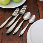 Thumbnail image #2 for 1880 Hospitality Sestina by Oneida® T301STSF Teaspoon, 6-1/4", 18/10 Stainless Steel, Tapered Handle, Brushed Finish Pack of 3 Dozen