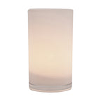 Thumbnail image #1 for Hollowick/Steelite 43517SL Glass Cylinder Votive Candle Holder, Satin Linen, 5"H x 2.63" Dia.