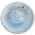 Thumbnail image #1 for Vertex China London Terra LTS-C21 12" Round Coupe China Plate, Hand Painted, Terra Sky 1 Dozen
