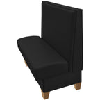 Thumbnail image #1 for Oak Street Canton CAN-4842-SGL Single Upholstered Booth, 48"L x 42"H, Springless Seat