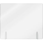 Thumbnail image #1 for AARCO Products FPT3036 Freestanding Clear Acrylic Protection Shield, 30 x 36 in, 1/4 in Thick