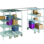 Thumbnail image #2 for 1880 Hospitality Focus Foodservice FF2154C Chrome Wire Shelf, 21" x 54", 600 lb Capacity Case of 2